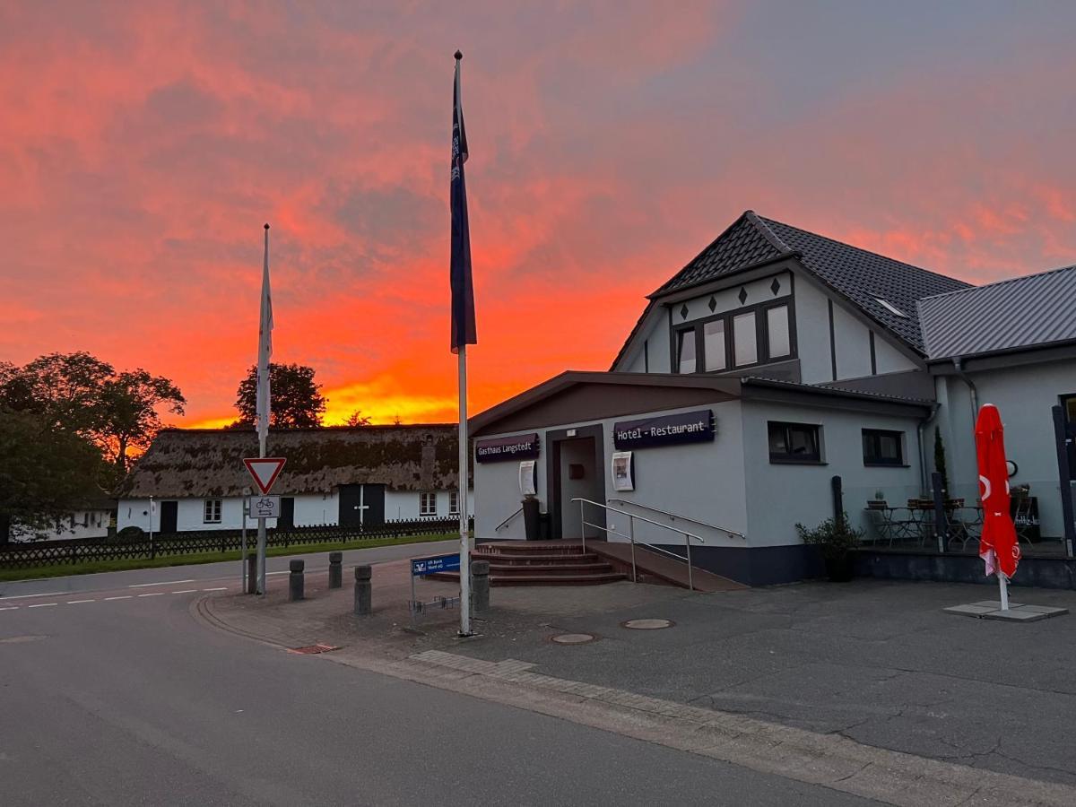 Schroeders Gaestehaus Langstedt Esterno foto